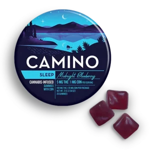Camino Midnight Blueberry Sleep Gummies
