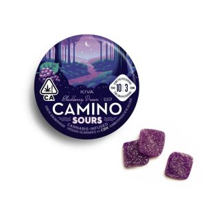 Camino Sours Blackberry Dream CBN Sleep Gummies