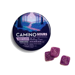 Camino Sours Blackberry Dream Deep Sleep Gummies