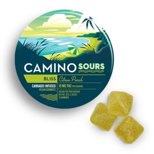 Camino Sours Citrus 10mg Bliss Gummies