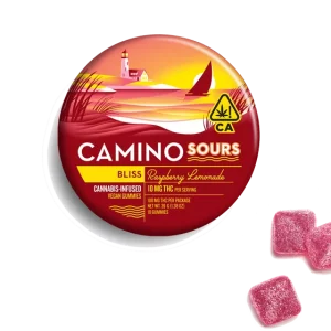 Camino Sours Raspberry Lemonade Bliss Gummies