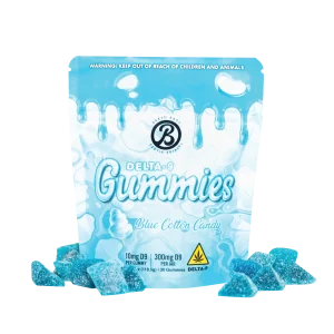 Gummies Blue Cotton Candy