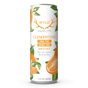 Low-Dose Clementine CBD:THC Sparkling Water | Bright