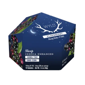 Elderberry 2:1 THC:CBN Gummies | Sleep