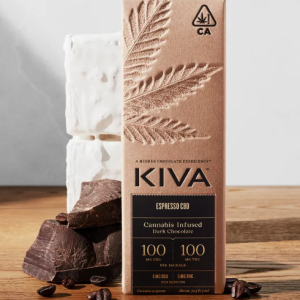 Espresso Dark Chocolate CBD Bar