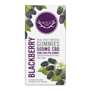 Blackberry CBD Gummies | CBD-Only