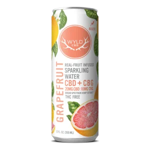 Grapefruit CBD:CBG Sparkling Water | CBD-Only