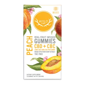 Peach CBD:CBC Gummies | CBD-Only