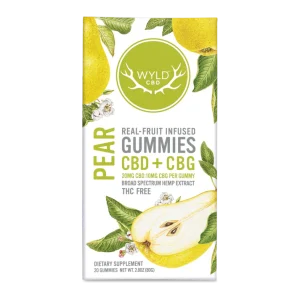 Pear CBD:CBG Gummies | CBD-Only